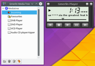 Screenshots of package gmerlin